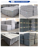 Cage en gabion soudée galvanisée pour pierres, fournie directement par l'usine