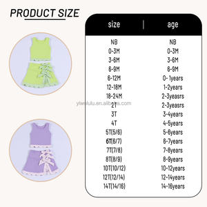 <strong>Girls</strong> Yoga Sleeveless Tank Skirt Set With Bow Detail Built In Shorts Sweet Casual Fast Shipping Customizable - Product Image 4