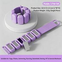 YETFUL Poids d'entraînement en silicone écologiques, antidérapants, résistants à l'usure, réutilisables, ajustables, à gravité, pour Pilates, danse, gym à domicile