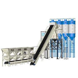 Planta Mezcladora de Concreto Premezclado HZS, 35, 50, 60, 75, 90 Metros Cúbicos, Planta Dosificadora de Concreto Prefabricado - Product Image 2