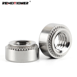 Écrous auto-serrants en acier inoxydable CLS 304, fixations à sertir avec bride dentée M3 - M10 - Product Image 2