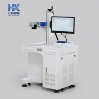 Machine de marquage laser à fibre MOPA haute précision, graveur laser pour métaux, pour marquage couleur sur acier inoxydable et métaux