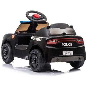 2020รถยนต์ไฟฟ้าสำหรับเด็กที่จะขับรถนั่งบนรถตำรวจที่มีบาร์ผลักดัน - Product Image 2