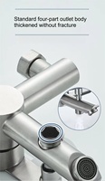 Robinet de douche monocommande en acier inoxydable 304 avec cartouche céramique, finition nickel brossé, pour eau chaude et froide – Meilleures ventes