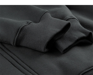 Sudaderas con Capucha Extra Grandes con Cierre y Logotipo Personalizado, 420 Gramos, Sudaderas con Capucha de Felpa de Algodón Grueso de Alta Calidad - Product Image 4