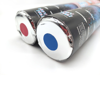 Confettis compressés à air, bleu et rose, pour jouer et décorer le pot, fête prénatale, confettis