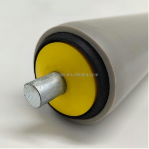 Tùy chỉnh cao su PU <span class=keywords><strong>PVC</strong></span> polyurethane nylon nhựa thép không gỉ băng tải con lăn - Product Image 4
