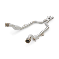 OEM Edelstahl 304 Downpipe Vorderrohr Auspuffrohre für Mercedes-Benz SL600 5.5T R230 2003-2011 Reduziert Erheblich den Auspuff-Gegendruck