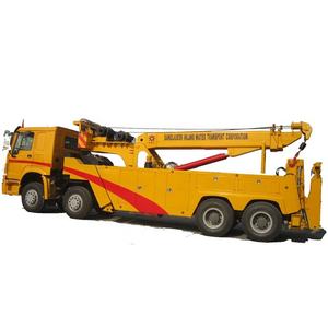 Camion de dépannage et de remorquage Sinotruk 380HP 50 tonnes avec grue rotative, technologie japonaise, vente directe usine Chine - Product Image 4
