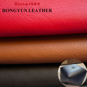 Vente Flash : Cuir synthétique microfibre durable en rouleau pour meubles, type cuir grainé écologique pour canapé, HY08KN - Product Image 1