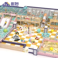 Jeux de plein air pour enfants, thème macaron, équipement de jeux intérieur commercial pour enfants, aire de jeux