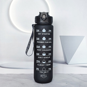 Công Suất Lớn Matte Nhựa Cốc Nước New Gradient Màu Sắc Thiết Kế Không Gian Di Động Thể Thao Ngoài Trời Ấm Đun Nước Cho Nam Giới Phụ Nữ Trà - Product Image 6