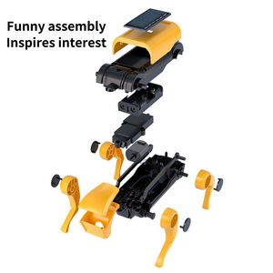Jouet éducatif à assembler soi-même, jouet solaire à énergie renouvelable pour enfants, robot chien intelligent interactif RC à bas prix, en vente - Product Image 2