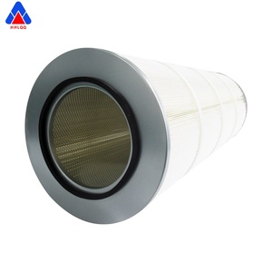 Cartouche filtrante ovale industrielle sur mesure, neuve, de haute qualité, pliée, à haute efficacité, pour collecteur de poussière. - Product Image 5