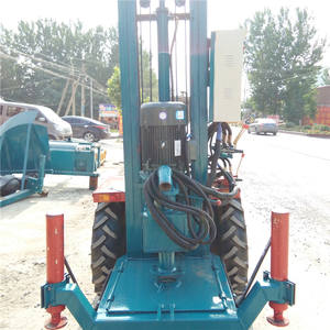 100m 깊은 작은 사용된 물 구멍 우물 드릴링 기계 - Product Image 6