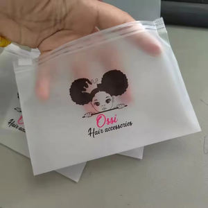 ロゴ入り カスタム つや消し PVC ジップロックバッグ - Product Image 6