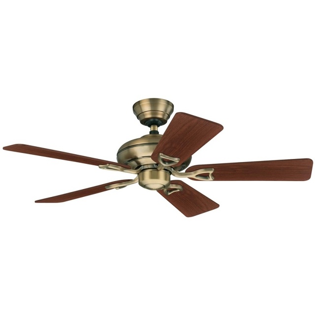 Price Home Decoration Fan Catalog Design 52 inch Cheap Economy 5-blade Retro Ceiling Fan with Light