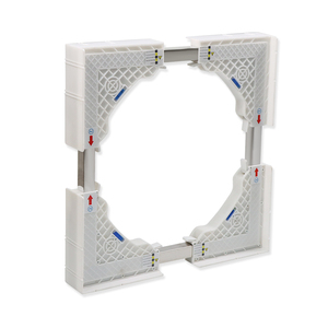 Vente chaude réglable blanc gris cercle Base manuel personnalisé ajustement pour appareil ménager Machine <span class=keywords><strong>à</strong></span> laver pièces d'appareils ménagers - Product Image 2