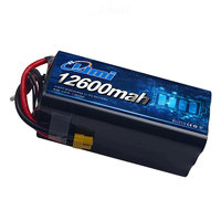 Baterai Rc Lipo 2 sel 45000mah 11.1v 2200mah, pengisi daya 18v baterai Lithium Ion di pesawat
