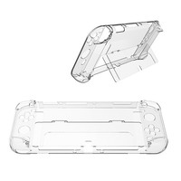 Funda protectora antideslizante para Nintendo Switch, funda transparente de PC para mando de juegos Oled, venta al por mayor de fábrica