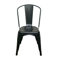 Wdy tabouret de bar industriel commercial bon marché chaises salle à manger café Restaurant métal fer dossier haut repos Tolix tabouret de bar