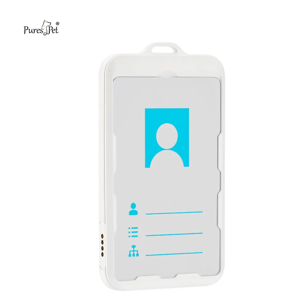 Custom Logo Slim Smart 4g Gps Tracker With Id Card Holder For School Student/ Employee/ Elderly/ Disabled/Pet