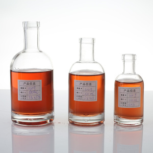 Chất lượng cao tùy chỉnh 100ml 200ml 375ml 500ml 750ml 1000ml Whisky Vodka tinh thần chai trong kho - Product Image 4