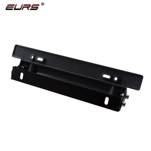 Soporte Universal Ajustable para Matrícula de <span class=keywords><strong>Coche</strong></span>, Soporte de Montaje Automático para Placa de Matrícula de Carreras de Fibra de Carbono - Product Image 4