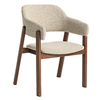 Chaise de salle à manger moderne et contemporaine en velours vert olive, avec structure métallique, fauteuil rembourré doux pour la maison, le restaurant, le café, les espaces de loisirs