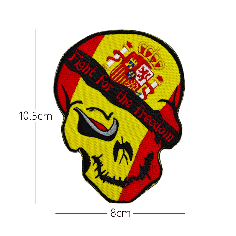 Jaune/tête de mort
