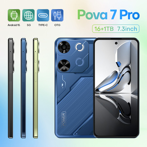 Smartphone Pova 7 Pro 5G, révolutionnaire, avec batterie de 8800 mAh, double SIM, 16 Go de RAM, 1 To de stockage, Android 15, état d'occasion - Product Image 3