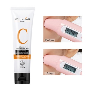 Crème Visage Bio Naturelle 100g en Gros Nettoyant Visage Hydratant, Nettoyant en Profondeur, Contrôle du Sébum, Blanchissant à la Vitamine C - Product Image 5