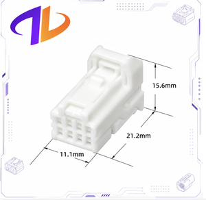8-Pin Automotive Electrical Brass IP66 <b>Adapter</b> Connector 6098-5269 for Navigation Module Host Wiring Harness <b>Plug</b> - Product Image 1