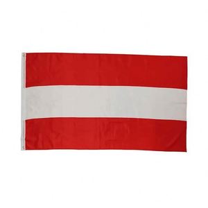 Wholesale Custom Size 3x5 ft 90x150cm Outdoor Flying National Fans Country Austria <b>Flag</b> Custom Logo Polyester - Product Image 2