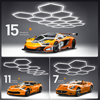 Lumière de travail LED en forme de nid d'abeille à haute luminosité 420W 6000K pour les centres de detailing automobile, les garages de réparation