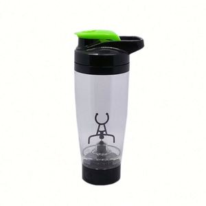 Bouteille mélangeuse électrique portable pour protéines en poudre, 20 oz (600 ml), sans BPA, avec batterie, vente en gros - Product Image 2