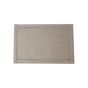 Sets de table de couleur unie, perforés et évidés, double épaisseur, haut de gamme, pour hôtels et grands banquets - Product Image 1
