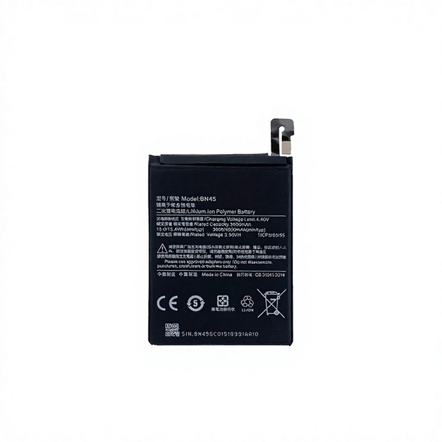 BN45 Brand New Replacement Phone Battery for Redmi Note 5/Redmi Note 5 Pro Built-in Li-ion Rechargeable Black in Stock
