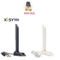 Routeur/adaptateur réseau WIFI6/WIFI7 double bande 2,4/5,8G, boîtier d'ordinateur, antenne d'amélioration du signal, connecteur SMA.