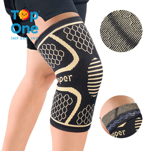 Top One Compression Genouillère Brace Durable et Cuivre Infusé pour Soulagement de la Douleur Arthrite et Soutien - Product Image 1