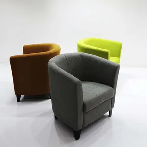 Sofá de comedor tapizado suave estilo urbano moderno para restaurante - Product Image 1