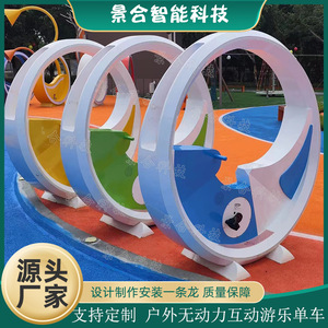 Fontaine aquatique interactive en PVC pour adultes et enfants, équipement de jeu aquatique extérieur - Product Image 5