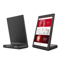 Tablet Layar Sentuh Android Bentuk L 8/10.1 Inci, Kios Digital Signage untuk Umpan Balik Pelanggan dengan RJ45 USB