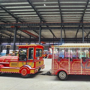 Commercial Trackless <b>Train</b> Scenic Spot Trackless Sightseeing Farm <b>Outdoor</b> Electric <b>Train</b> for Sale Special Transportation - Product Image 6