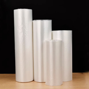 Custom clear <b>plastic</b> 35*50 supermarket bag for food <b>roll</b> supermarket shopping bags on <b>roll</b> - Product Image 3