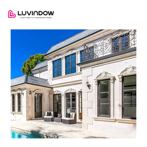 Modern Villa Swing Energy Efficient Thermal Break Aluminum Clad Wooden Doors and <strong>Windows</strong> - Product Image 5