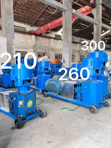 Mini macchina a Pellet per allevamento fabbrica di allevamento mangime per pesci monofase capacità 150 kg/h per grani di lolla di riso estrusore 220V - Product Image 3