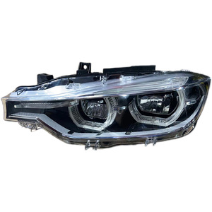 Par de Faros Delanteros de Repuesto Negros Tipo Proyector Halógeno LED COMPLETOS para BMW Serie 3 F30 Sedá<span class=keywords><strong>n</strong></span> 2012 2013 <span class=keywords><strong>2014</strong></span> 2015 - Product Image 5