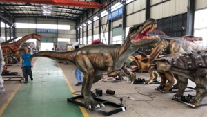 ไดโนเสาร์อนิมาทรอนิกส์เหมือนจริงสำหรับในร่มสวนผจญภัยห้างสรรพสินค้าสำหรับสาธารณะบ้านเด็กเล่นประเภทกลางแจ้ง - Product Image 5