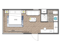 Maison mobile modulaire en conteneur Apple Pod Cabin, en acier, avec chambre et salon, design contemporain, utilisation quotidienne, clé en main, complète